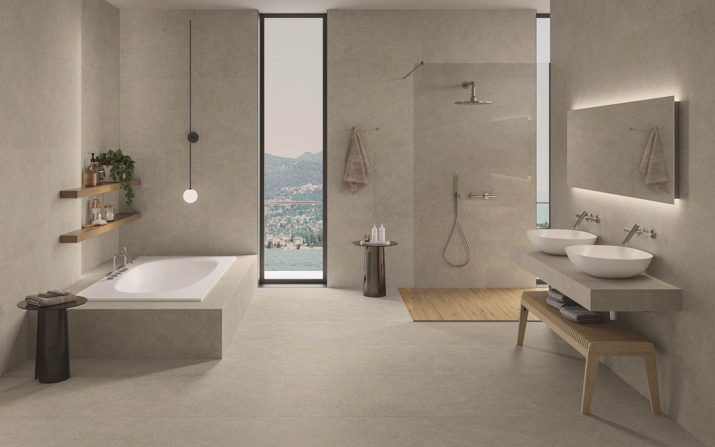 Inspirationen: Fliesen in Beton- und Steinoptik – Beispiel 32