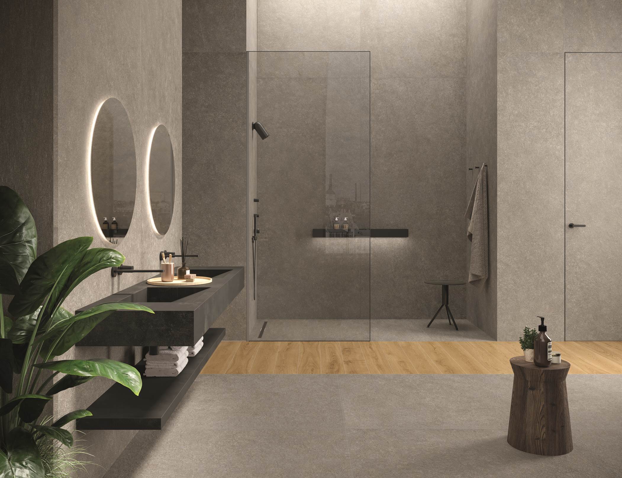 Inspirationen: Fliesen in Beton- und Steinoptik – Beispiel 30