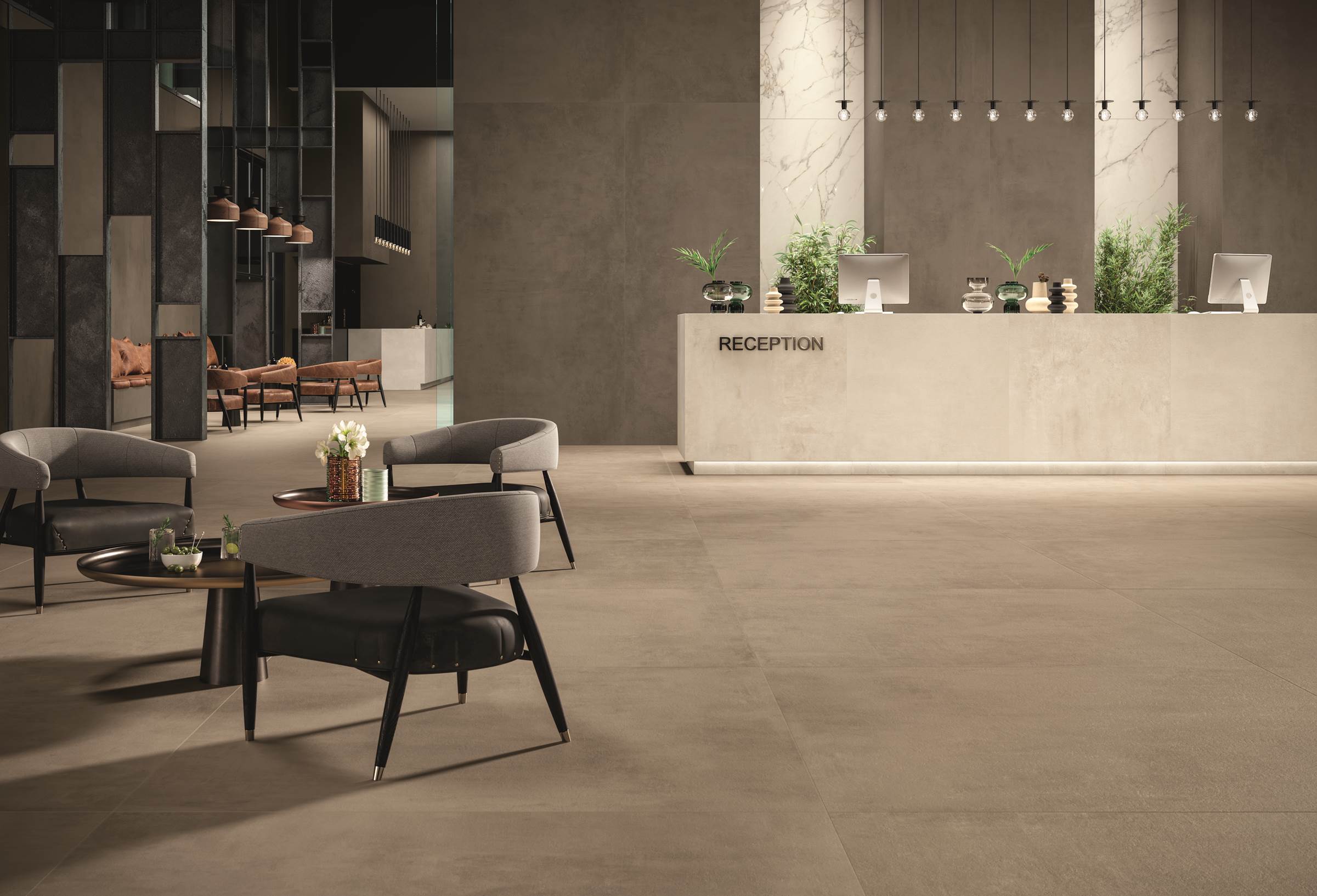 Inspirationen: Fliesen in Beton- und Steinoptik – Beispiel 58