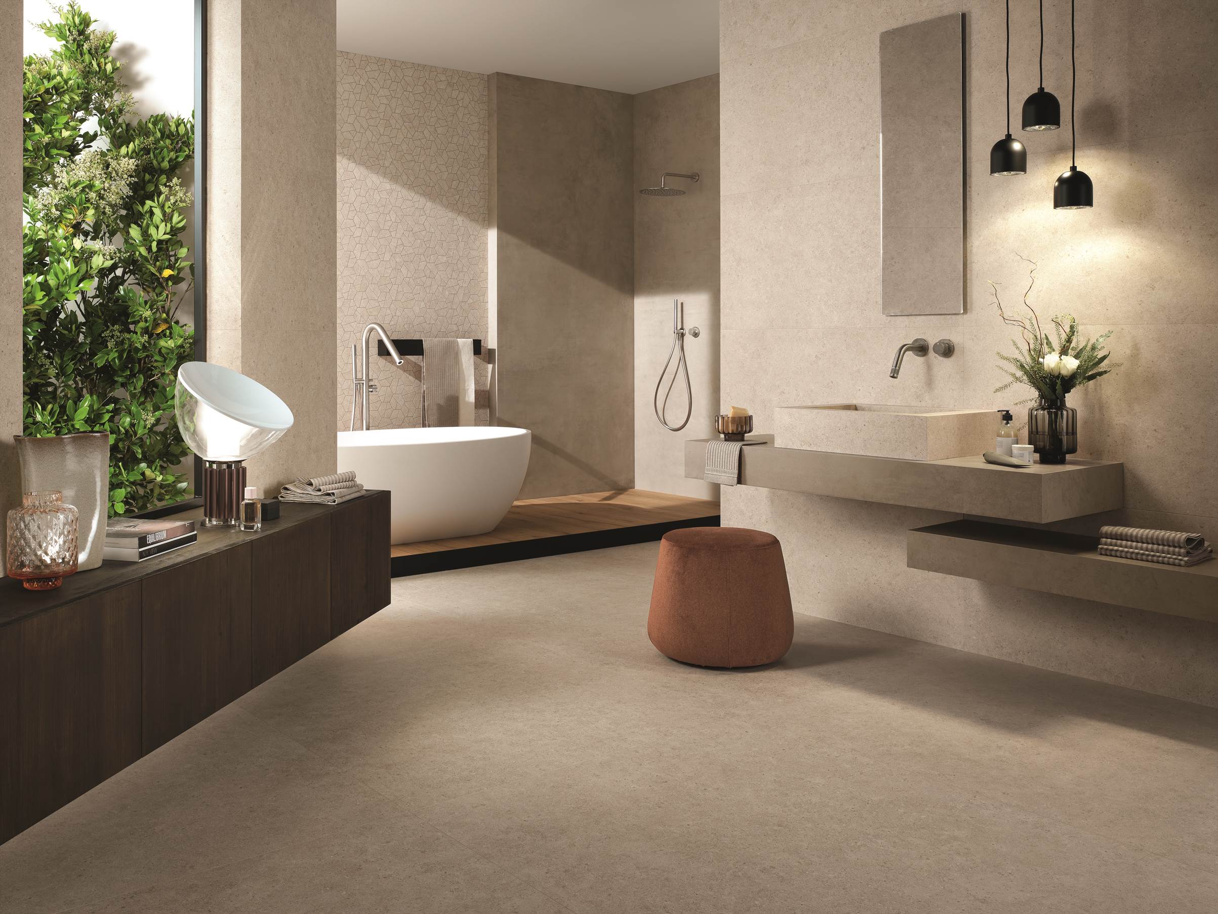 Inspirationen: Fliesen in Beton- und Steinoptik – Beispiel 49