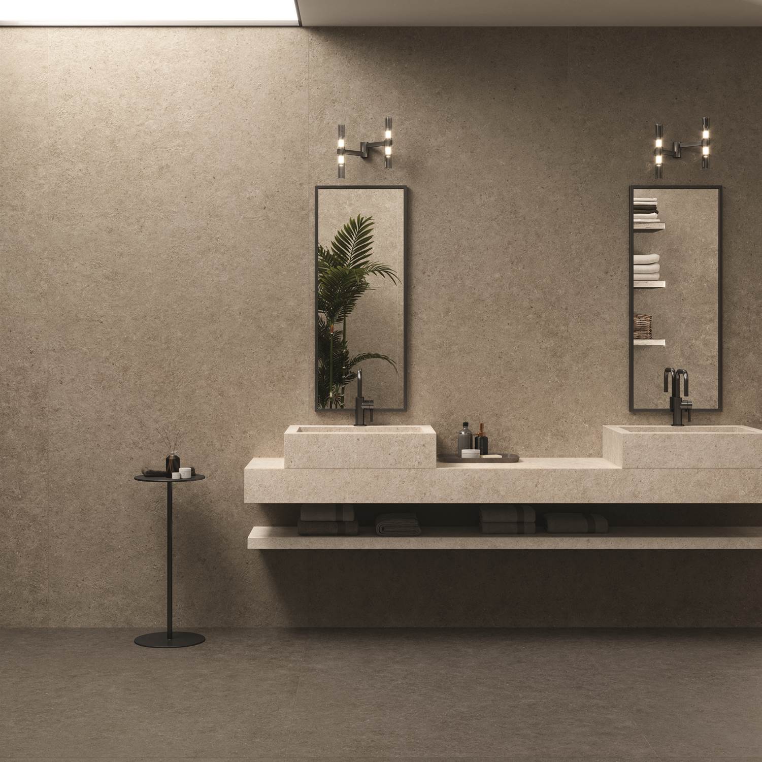 Inspirationen: Fliesen in Beton- und Steinoptik – Beispiel 48