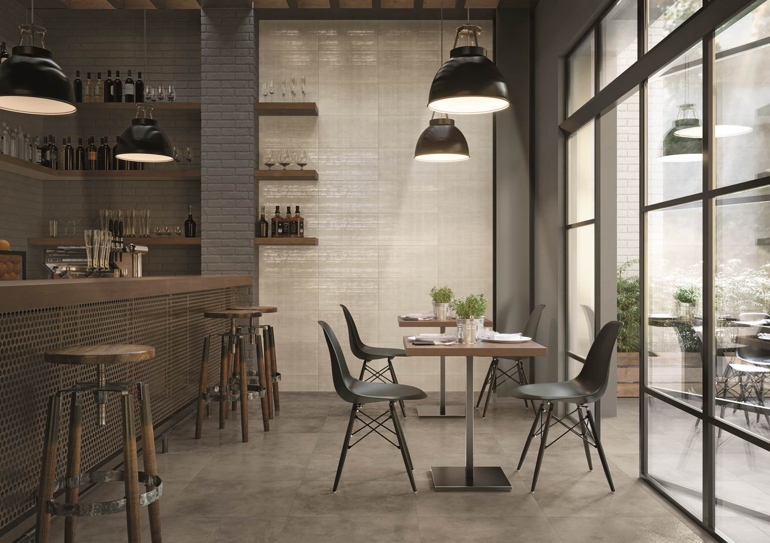 Inspirationen: Fliesen in Beton- und Steinoptik – Beispiel 43