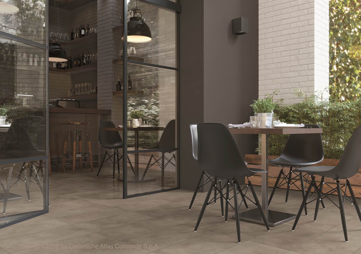 Inspirationen: Fliesen in Beton- und Steinoptik – Beispiel 41