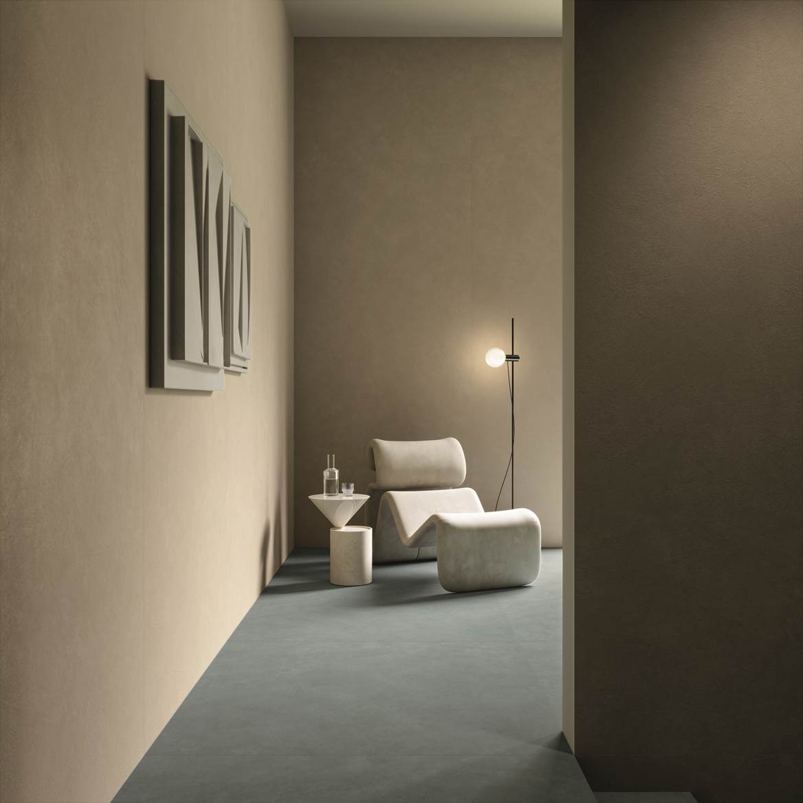Inspirationen: Fliesen in Beton- und Steinoptik – Beispiel 10