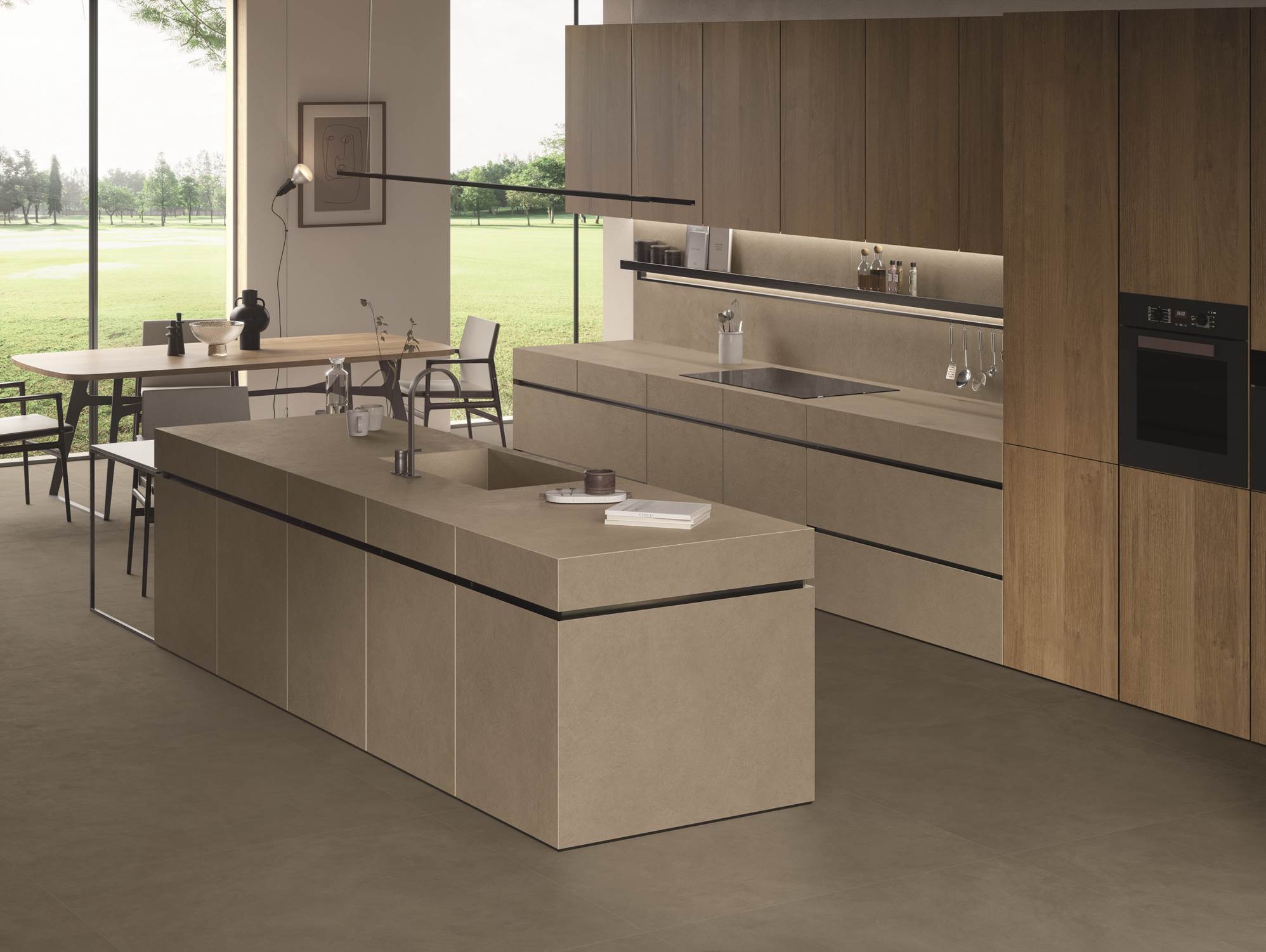 Inspirationen: Fliesen in Beton- und Steinoptik – Beispiel 6