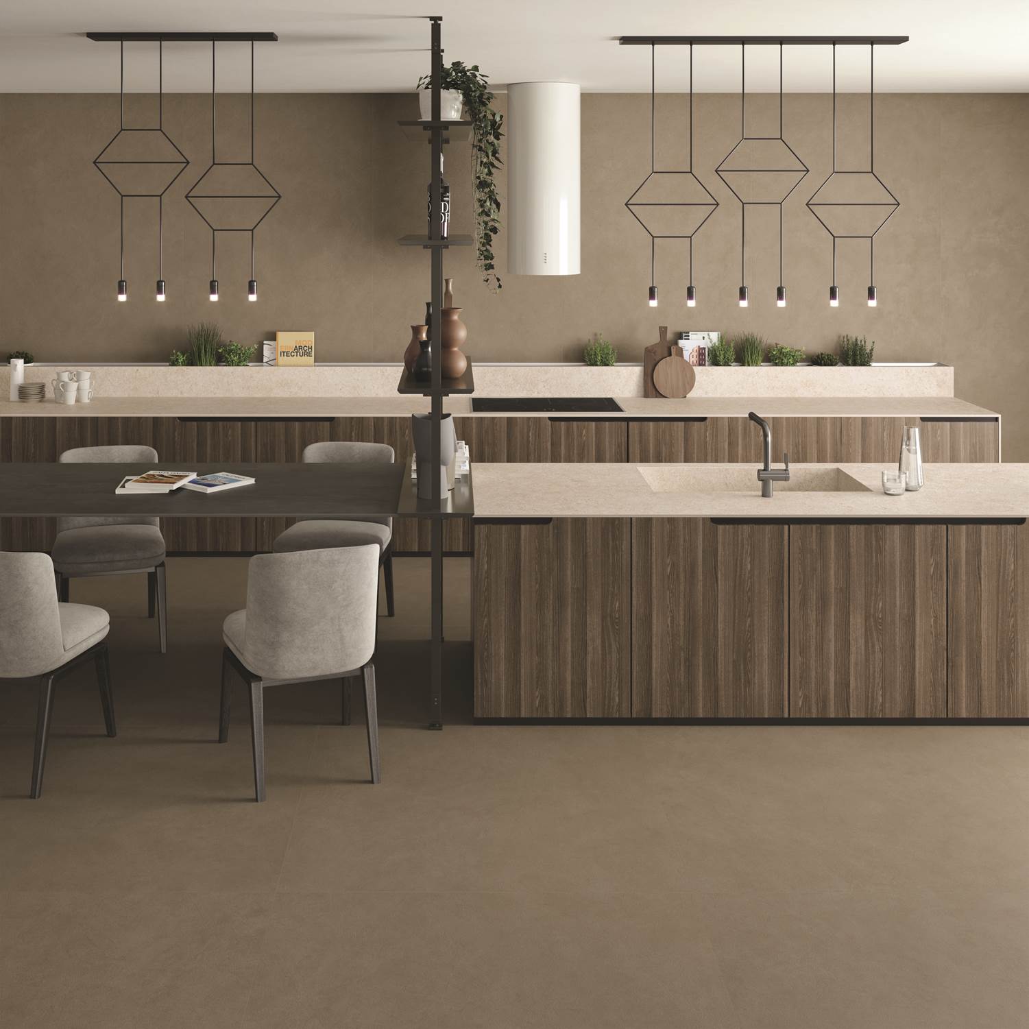 Inspirationen: Fliesen in Beton- und Steinoptik – Beispiel 4