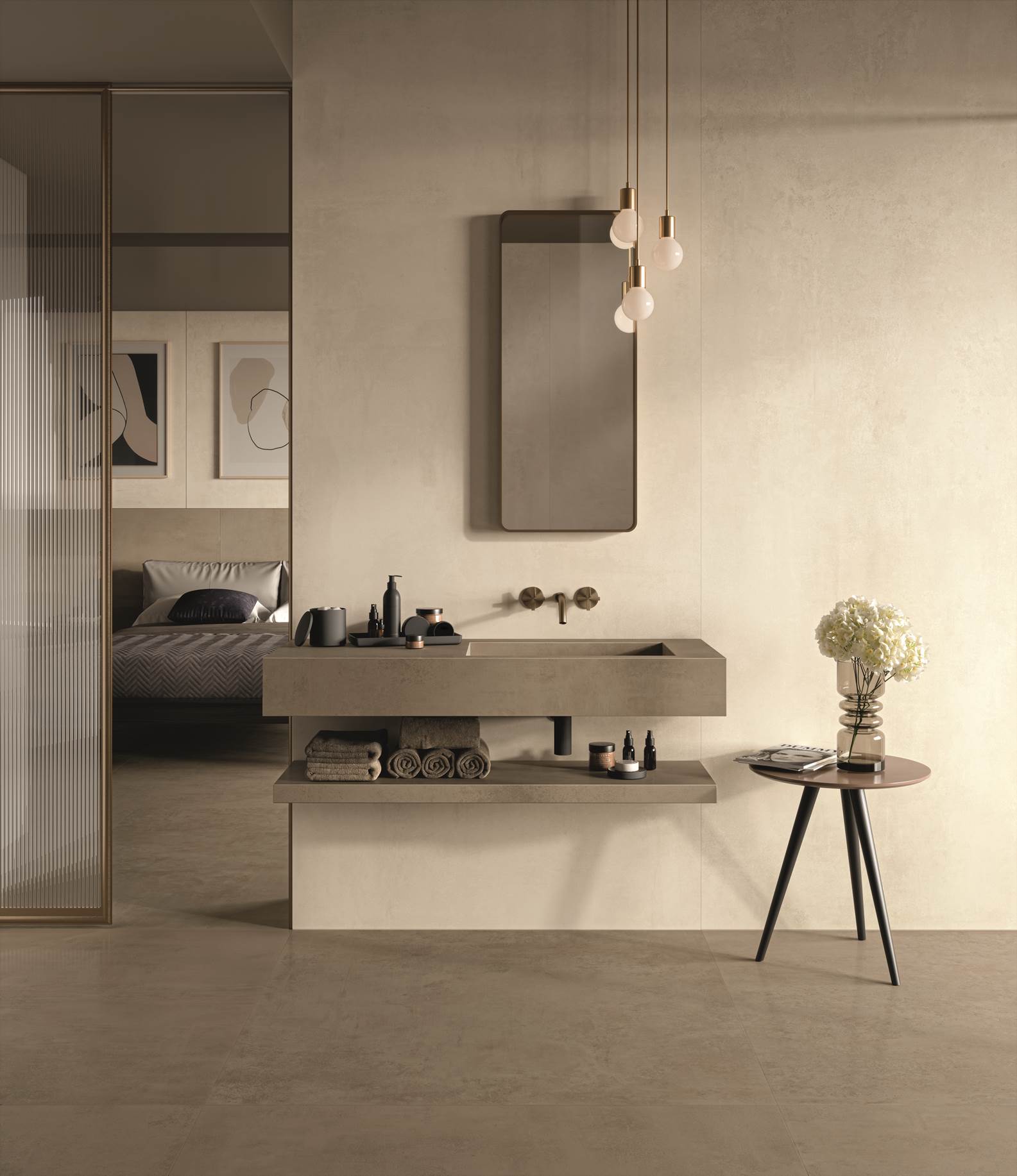 Inspirationen: Fliesen in Beton- und Steinoptik – Beispiel 2