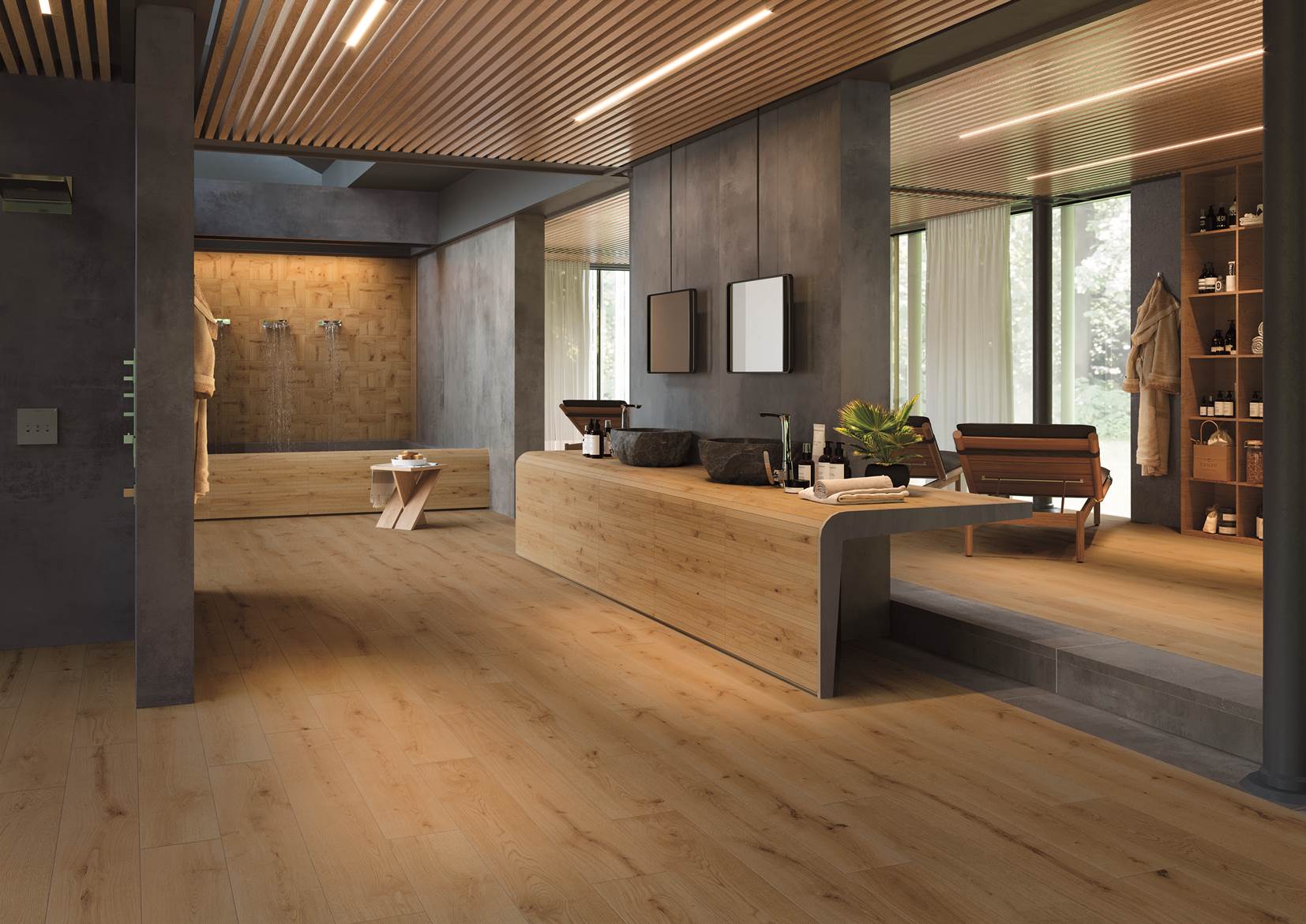 Inspirationen: Fliesen in Holzoptik – Beispiel 37