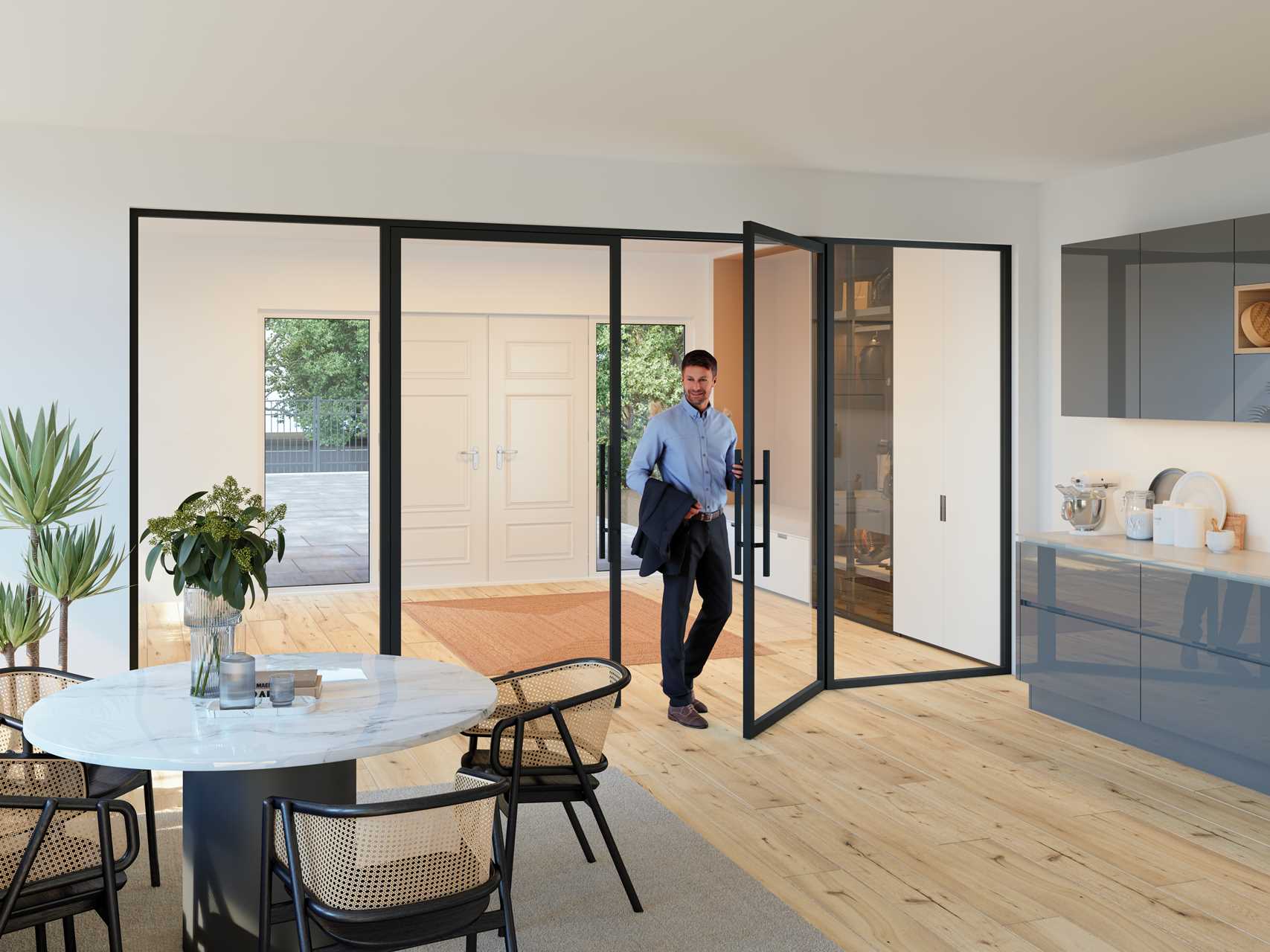 Inspirationen: Loft-Türelemente – Beispiel 35