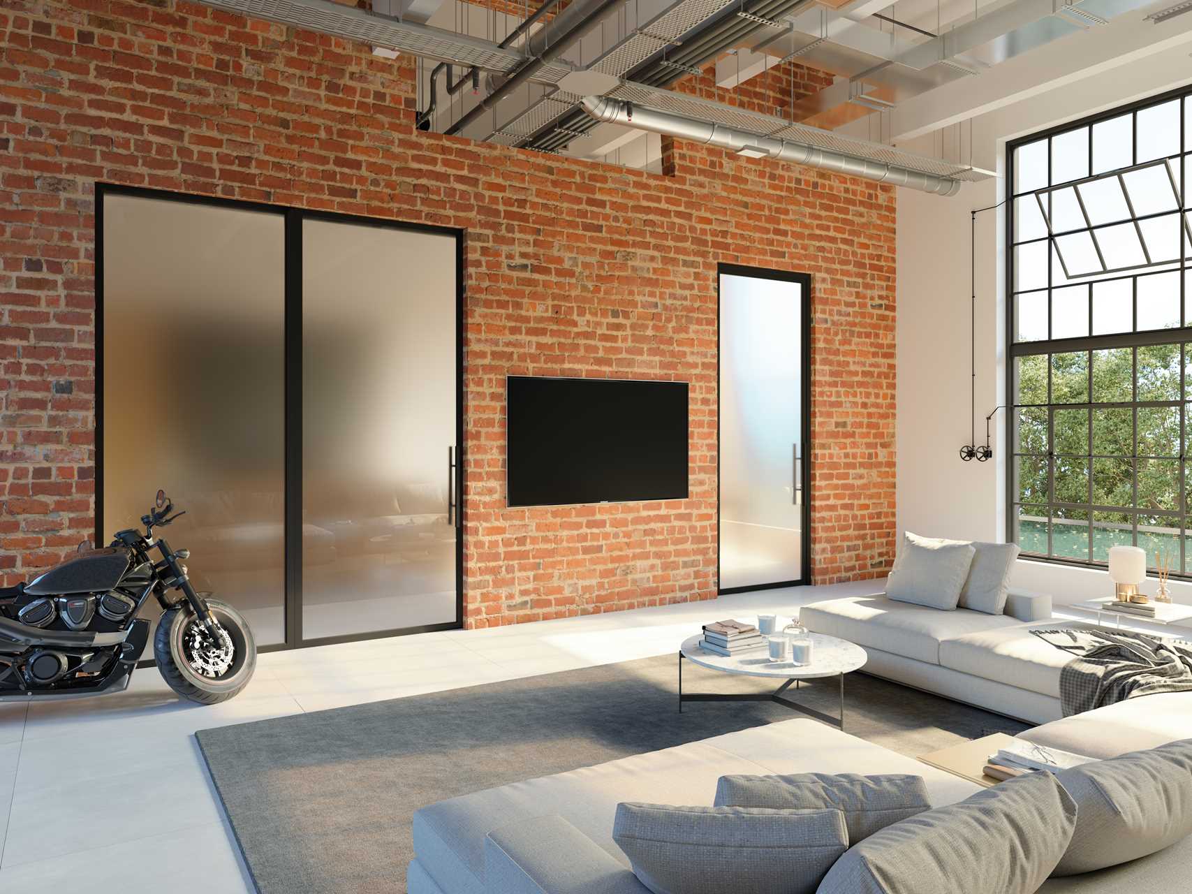 Inspirationen: Loft-Türelemente – Beispiel 15