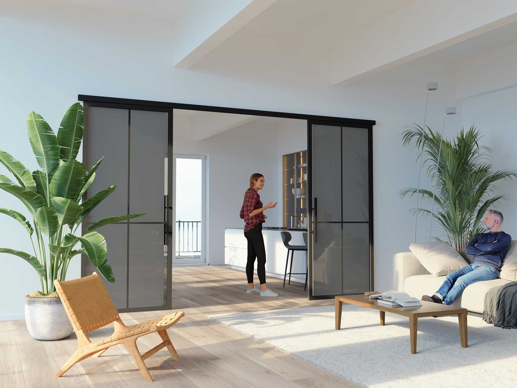 Inspirationen: Loft-Türelemente – Beispiel 12