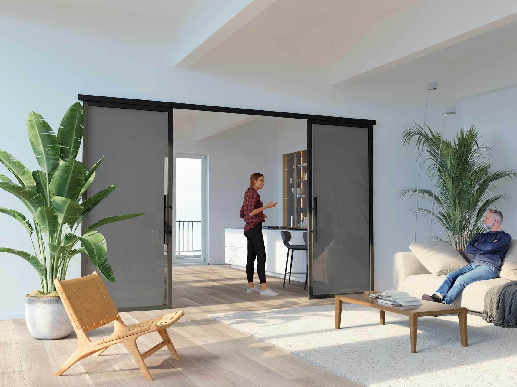 Inspirationen: Loft-Türelemente – Beispiel 10