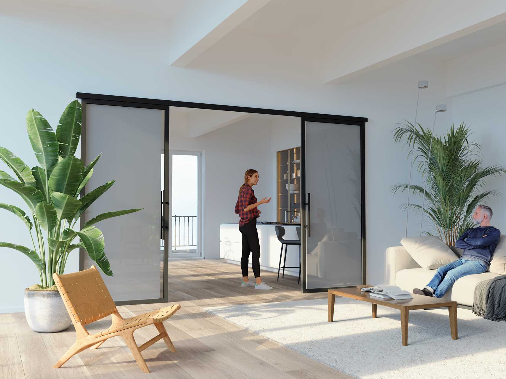 Inspirationen: Loft-Türelemente – Beispiel 7