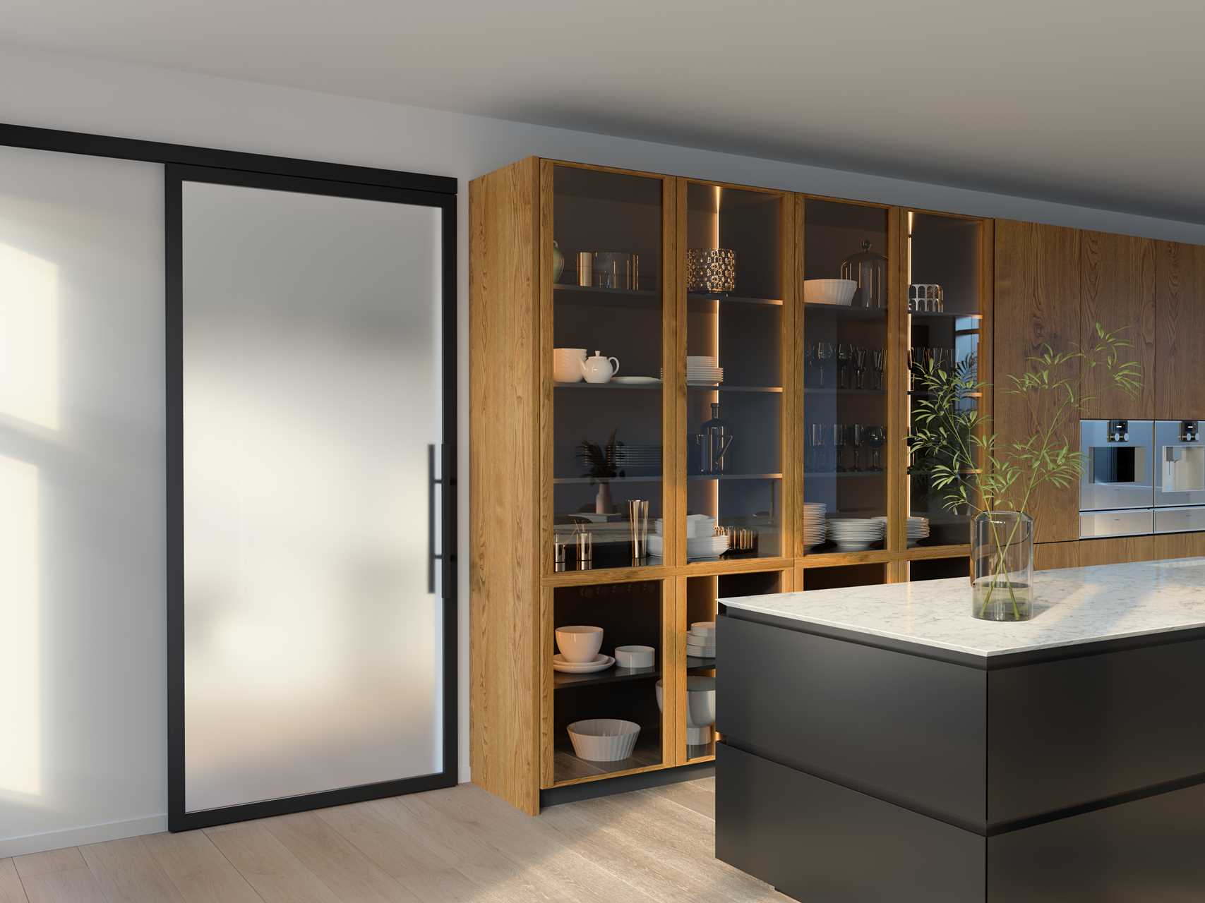 Inspirationen: Loft-Türelemente – Beispiel 1