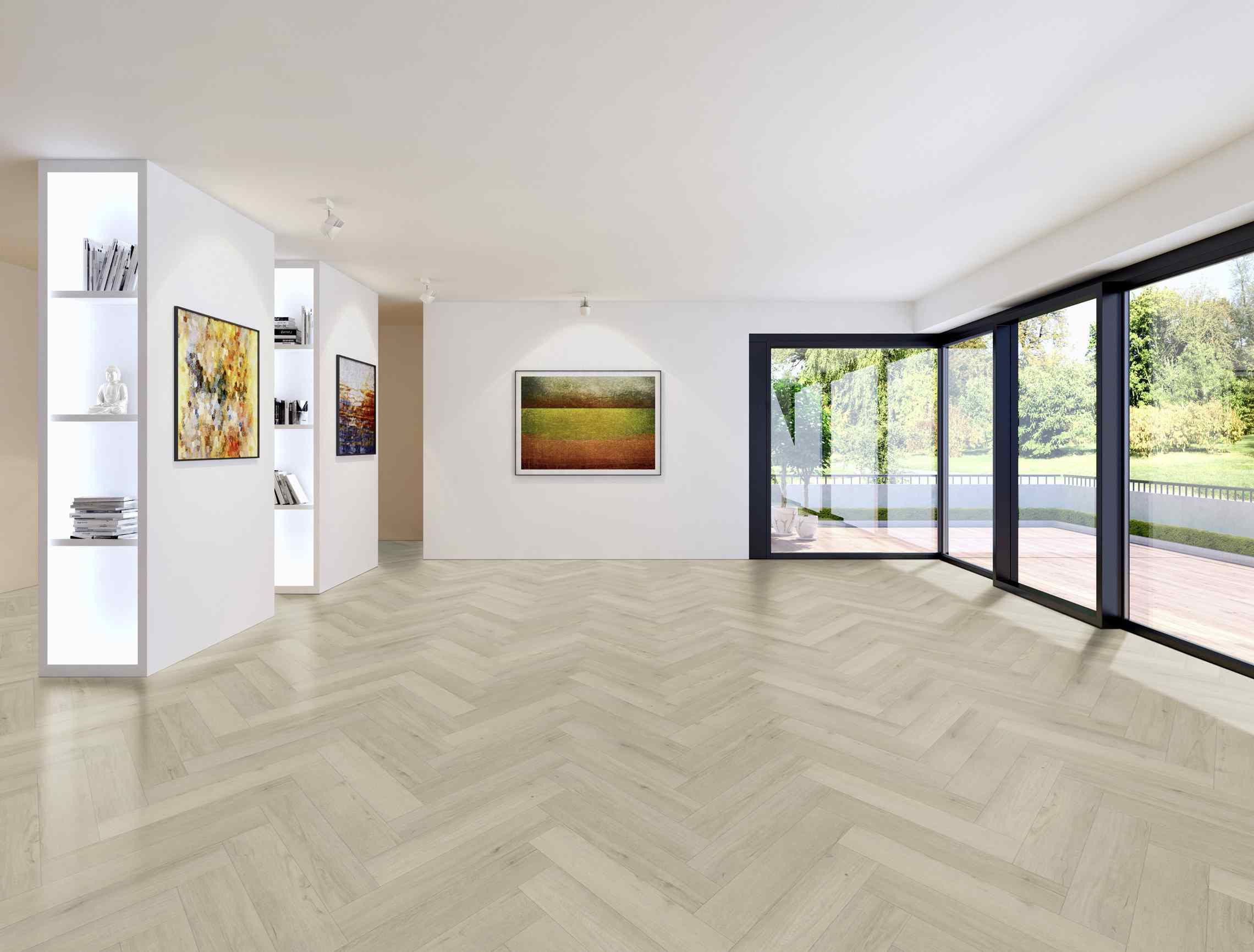 Räume mit Designböden – Beispiel 33