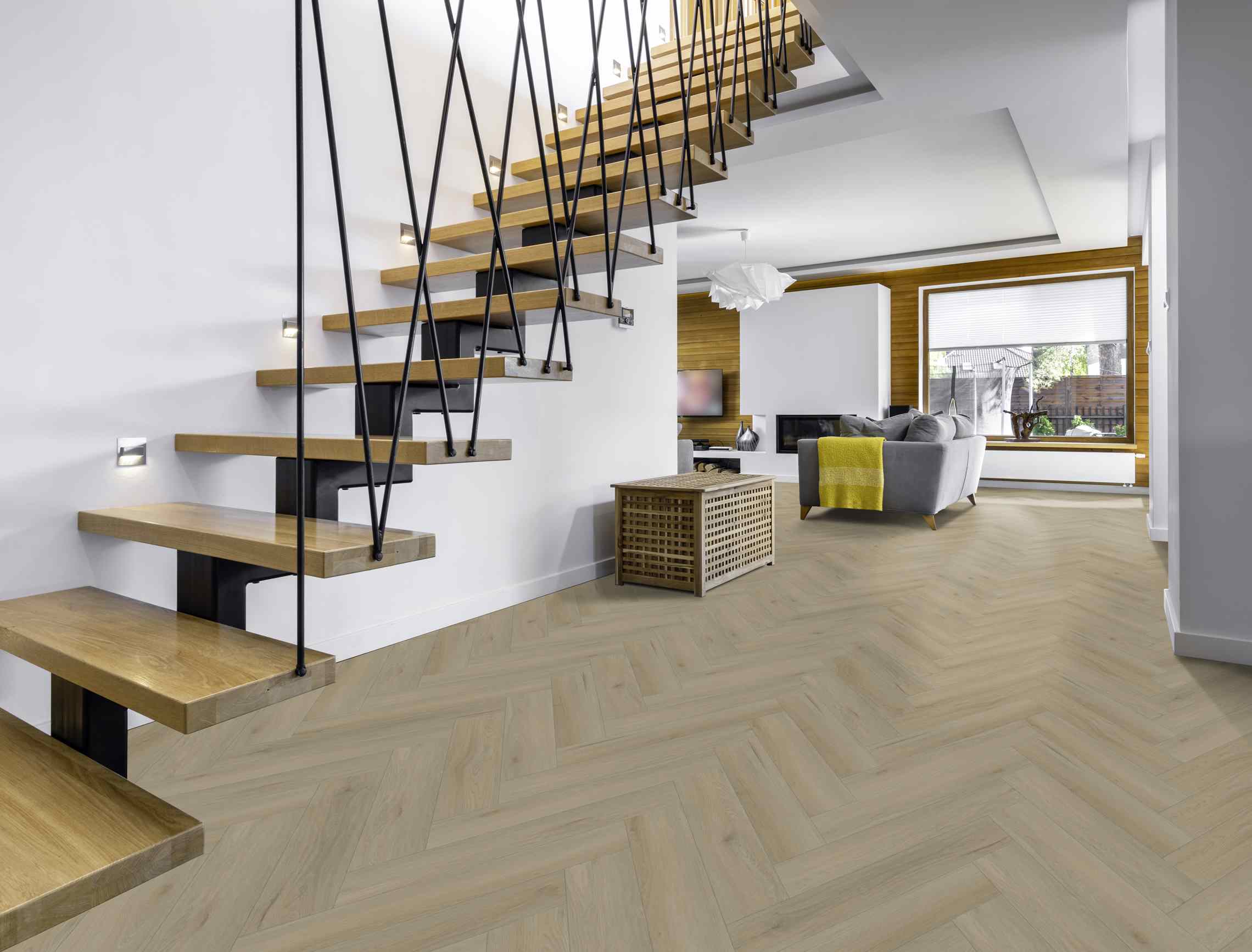 Räume mit Designböden – Beispiel 34