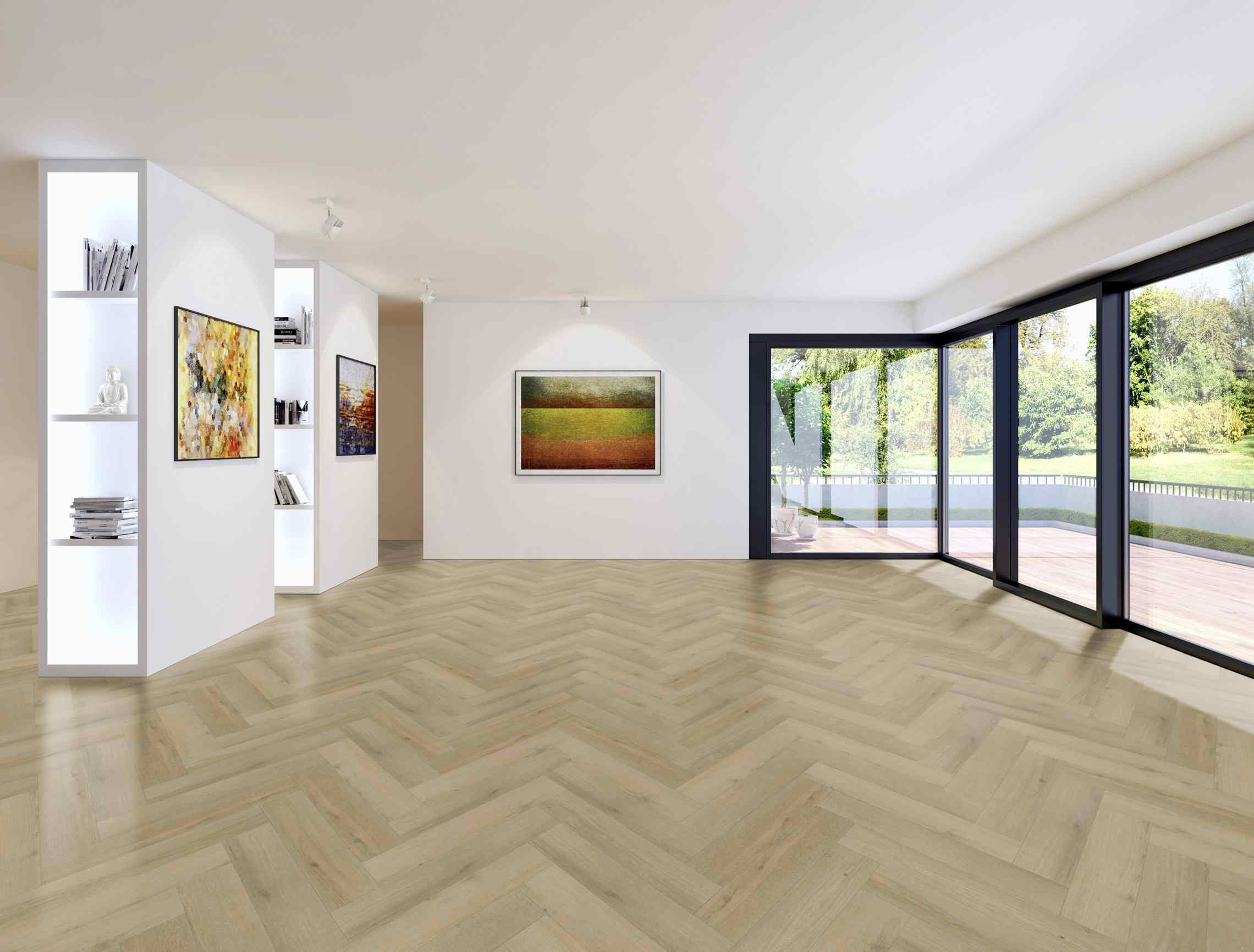 Räume mit Designböden – Beispiel 38