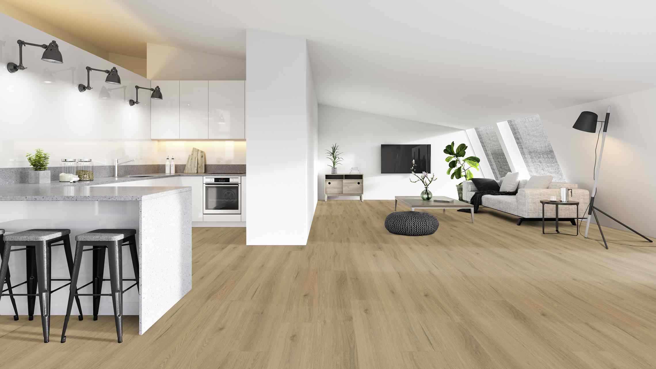 Räume mit Designböden – Beispiel 46