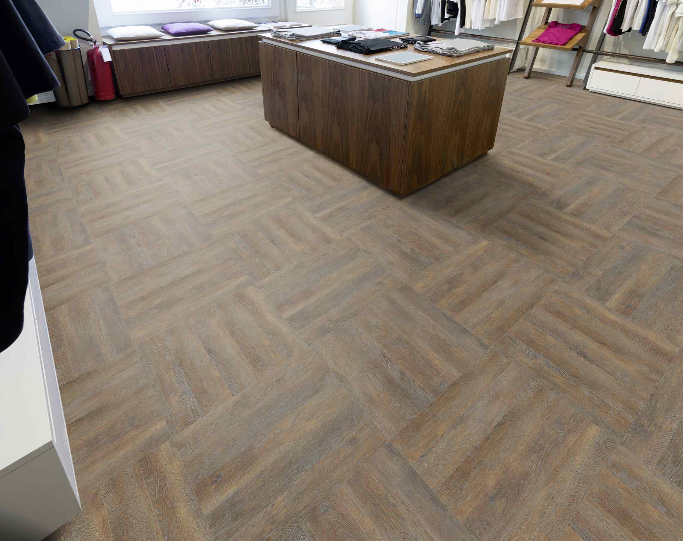 Räume mit Designböden – Beispiel 11