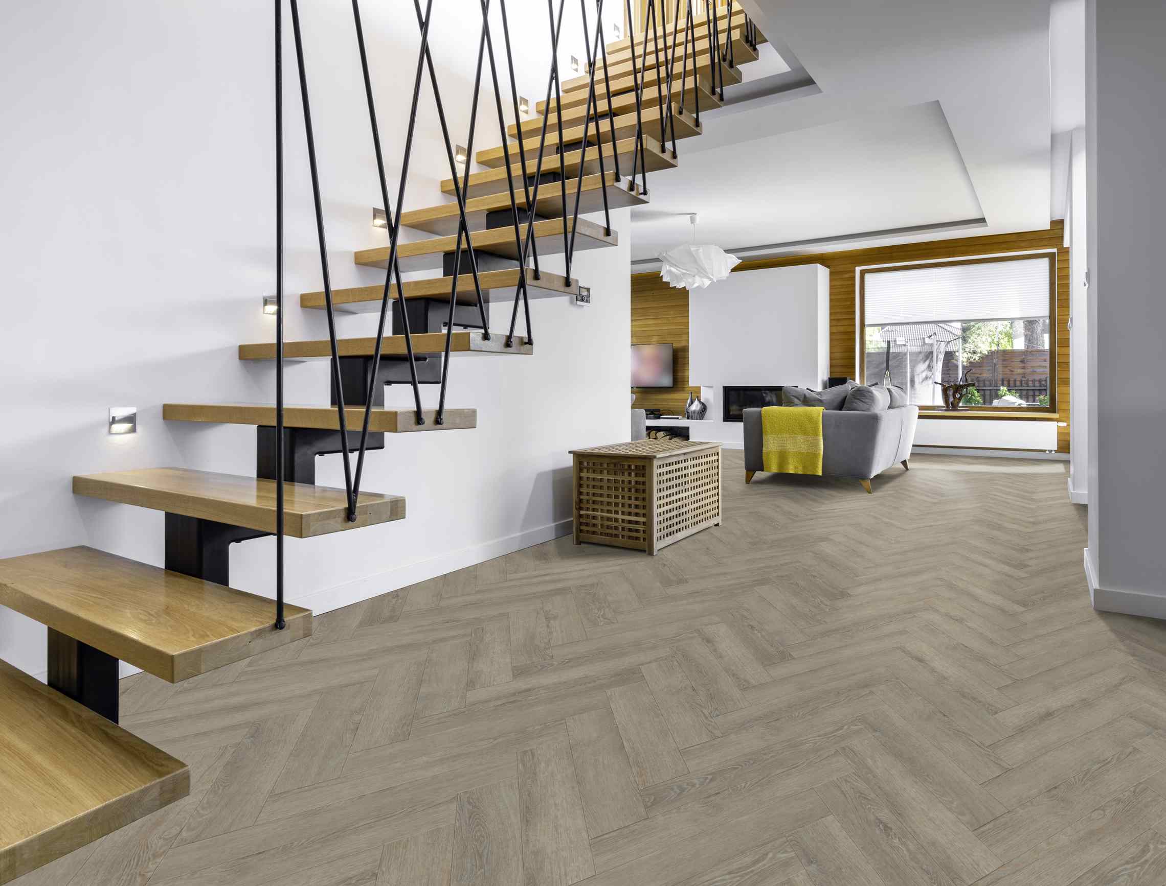 Räume mit Designböden – Beispiel 14