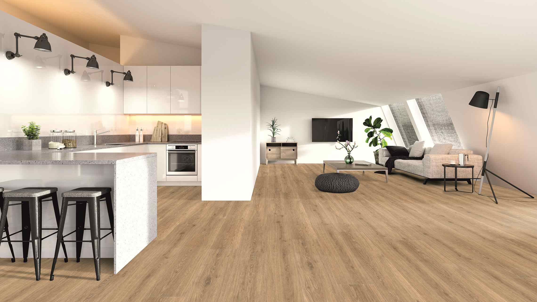 Räume mit Designböden – Beispiel 48